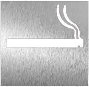 Pictogramme inox - Permet de fumer