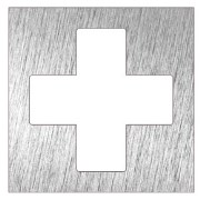Stainless steel pictogram - First aid box
