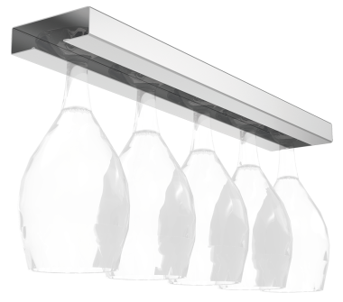 Suporte copos inox
