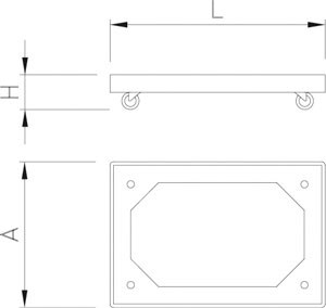 Plate forme roulante