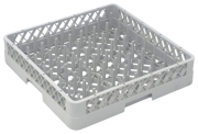 Dishwasher plate rack basket
