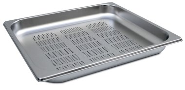 Bac gastro inox perforé 2/3 (354x325 mm)