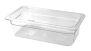 Gastronorm pan in plastic polycarbonate 1/3 (325x176 mm)