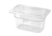 Bac gastro en plastique polycarbonate 1/9 (176x108 mm)