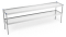 Aufsatzbord Edelstahl 2-Etagen