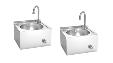 2 Lava mãos inox XS