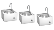 3 Lava mãos inox XS