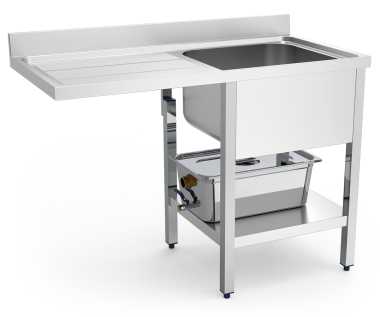Stainless steel portable grease trap