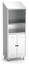 Armário inox para equipamentos informáticos