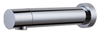 Elektrische Armatur (mit Batterie und Sensor) zur Wandmontage (Kaltwasser)