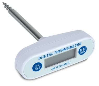 Thermomètre avec sonde à visser
