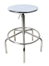 Stainless steel adjustable stool