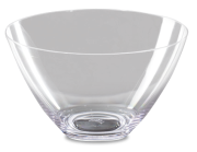 Bowl in transparent polycarbonate
