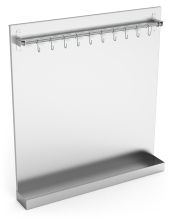 Painel para exposição de enchidos