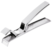 Pinça para tabuleiro de forno de aço inox