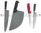 Stainless steel magnetic wall knife holder