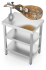 Table inox à découper le jambon RT-3D