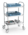 Table / chariot auxiliaire multifonctionnel pour instruments ou service à roulettes