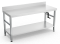 Table inox avec élévateur hydraulique