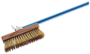 Brosse de nettoyage avec manche réglable pour fours professionnels