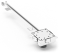 Secção para canal modular ou canaleta de 850 mm.