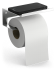 Porte-rouleau de papier toilette avec étagère