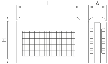 Tue mouches électrique inox à grille électrique 50 m2 sèrie UK-50 LED (remplace 485844)