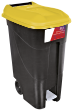 Conteneur à déchets 80L série GO Jaune