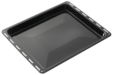 Baking tray, enameled steel