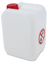 Bidon empilable blanc 25L pour plonge autonome