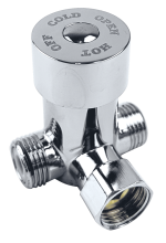 M-M-M 1/2" thermostatic mixing valve