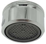 Aérateur chromé fixe pour robinet (6 lts/min)