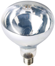 Ampoule chauffante incassable à lumière blanche ES-250W