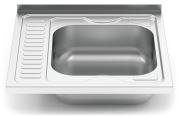 Sink with Left Drainer Series 6.6 Compact