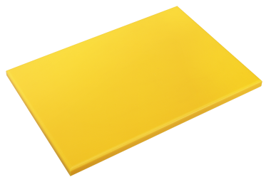 Tábua de cortar de polietileno amarelo de alta densidade P500