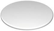 Polyethylene presentation plate
