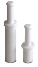 Polyethylene mincer rammer plunger