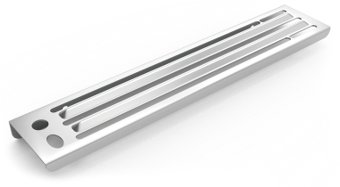 Stainless steel plated knife holder for mounting