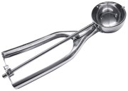 Spring action ice-cream scoop