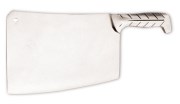 Butcher chopping knife with stainless steel handle