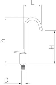 Robinet pour remplir bouteilles pour fontaine