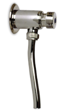 Armatur mit Druckknopf für Urinal (Pissoir)