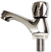 One inlet basin tap