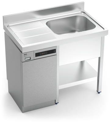Kitchen sink and dishwasher clearance unit