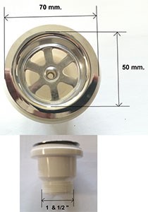 Drain valve for sinks