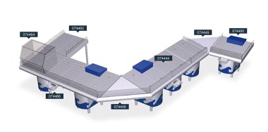 Extension modulaire pour étal à poisson