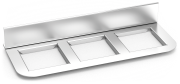 Cutlery basket adaptor for service trolleys