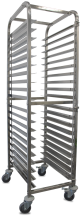 Euronorm tray trolley with 20 levels