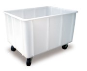 Cleaning trolley with drain