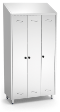 Armoire inox à vaisselle renforcée